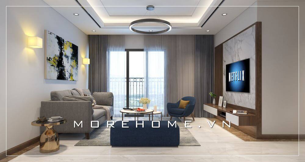 Mẫu <a href='https://thietkenoithat.com.vn'>thiết kế nội thất</a> chung cư đẹp